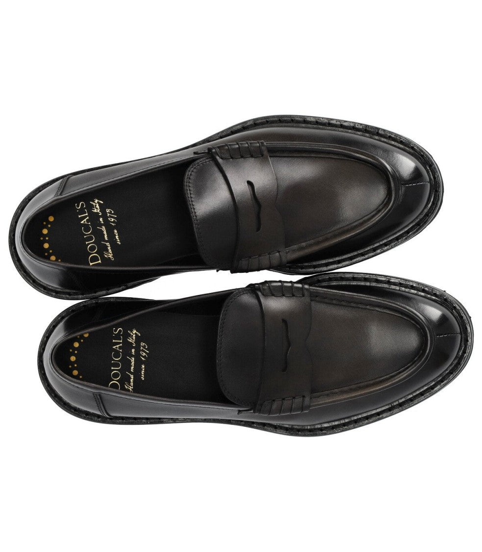 Doucal's Adler Graphite Grey Loafer