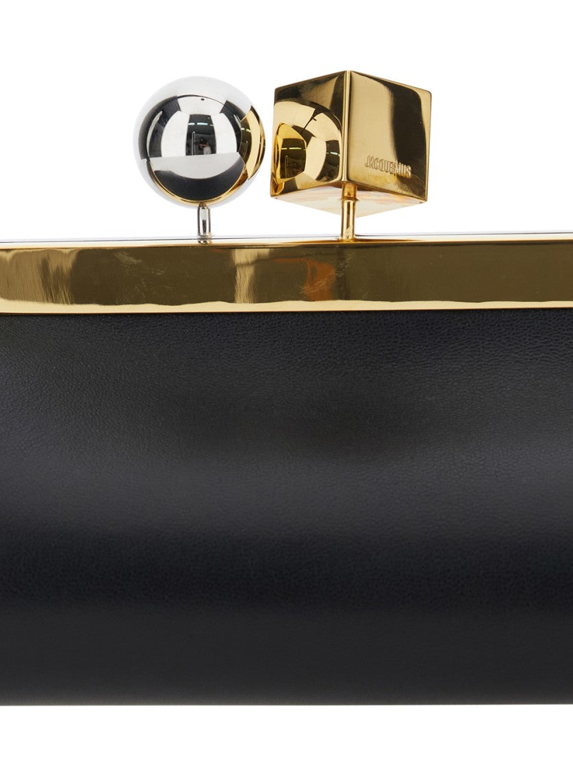 Jacquemus La Pochette Salon' Black Shoulder Bag