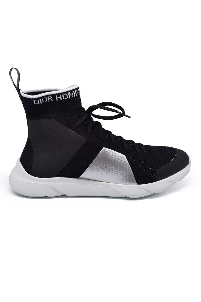 Dior Sock-Style Sneakers With Technical Knit And Rubber Sole