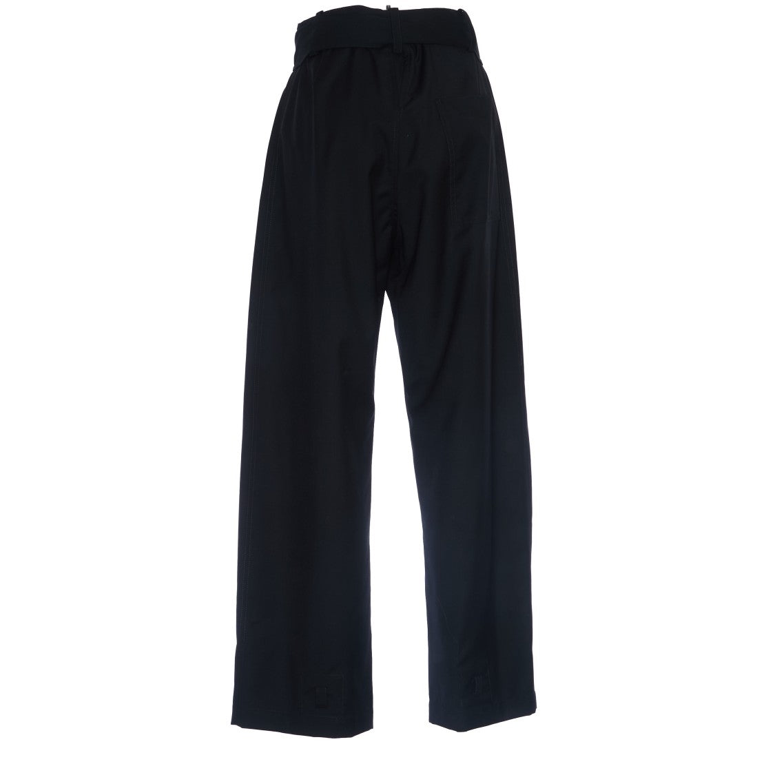 N°21 Wide-Leg Cargo Pants With Tonal Waistband
