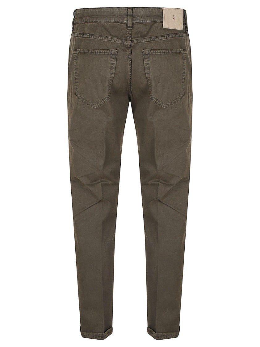 Pt Torino Indie Slim Tapered Cotton Casual Pants
