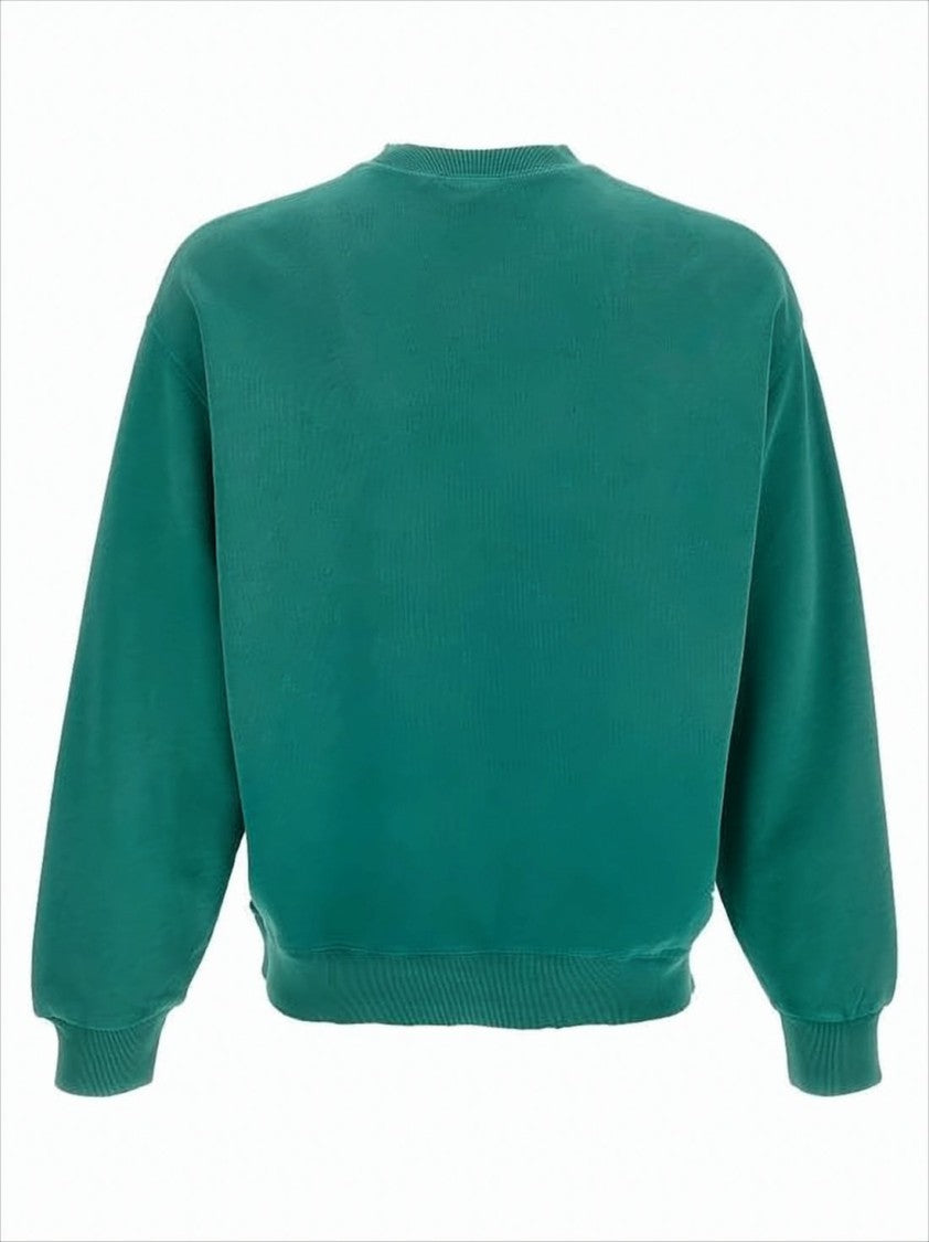 Carhartt Wip Long-Sleeve Teal Green Sweatshirt