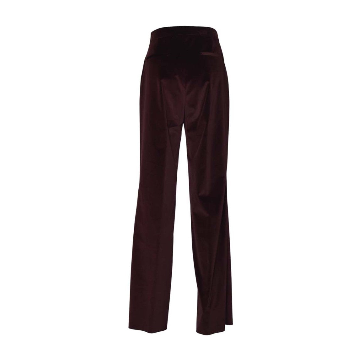 Tagliatore Straight-Leg Trousers With High Waist And Subtle Sheen