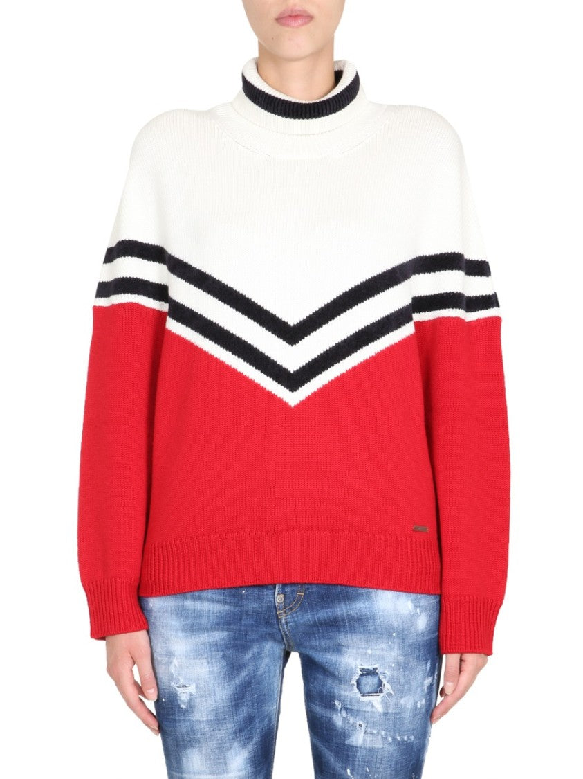Dsquared2 Polo Neck Sweater