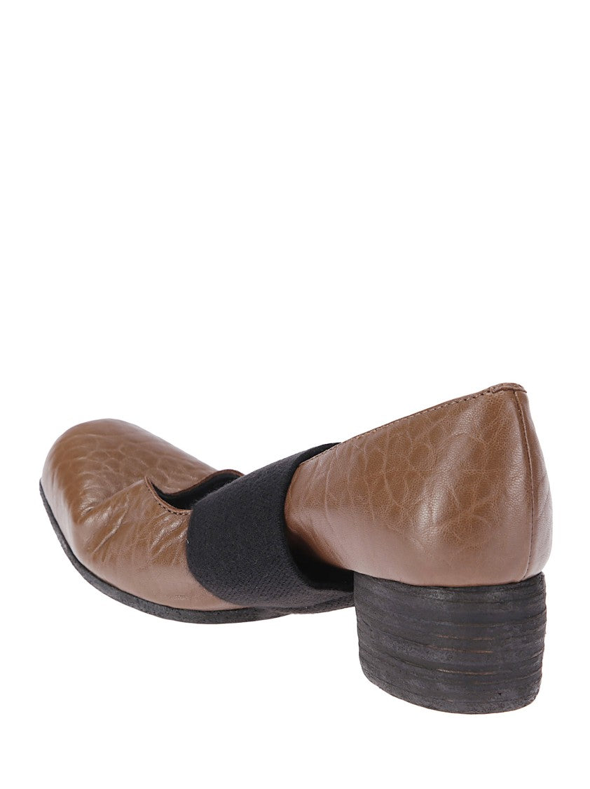 Uma Wang Leather Ballerina Shoes