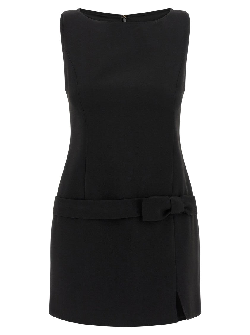 Twin-Set Bow Mini Dress