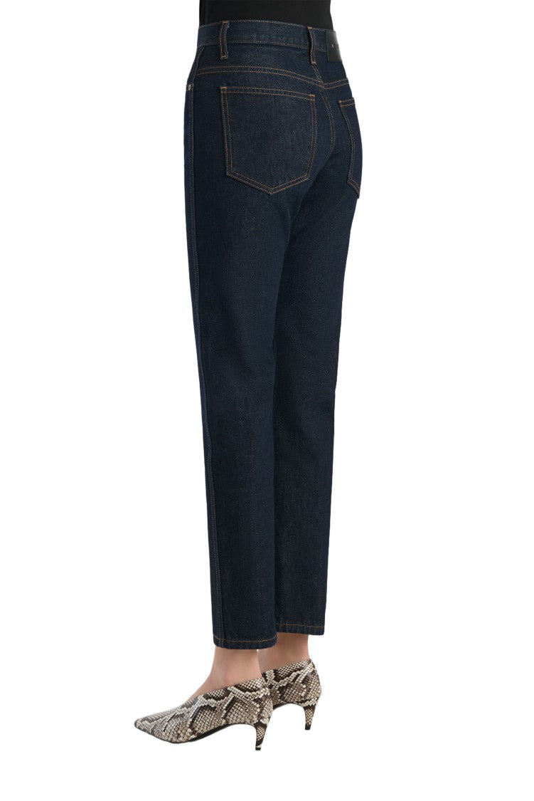 Khaite Finley Mid-Rise Slim Jeans