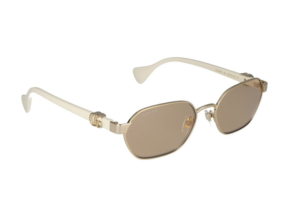 Gucci Sunglasses Gg1593s 002 Gold Ivory Pink 56/18/140