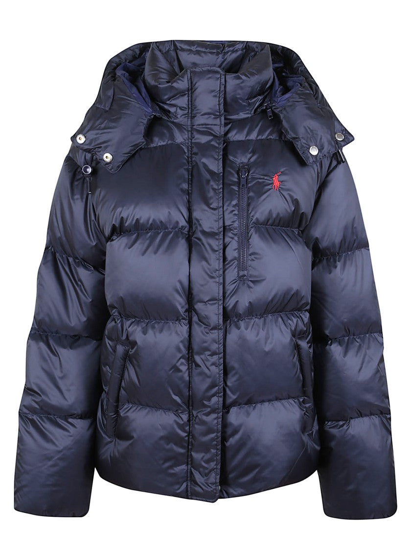 Polo Ralph Lauren Royal Navy Insulated Bomber Jacket With Removable Hood