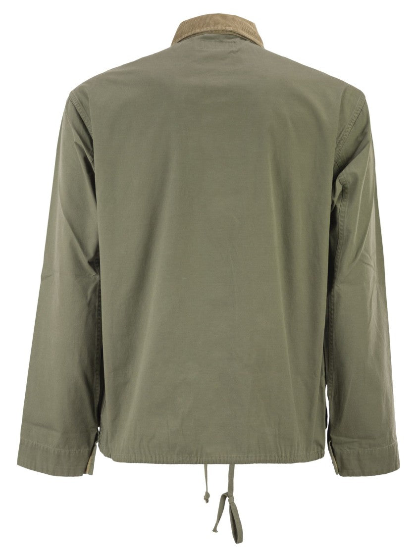 Polo Ralph Lauren Shirt Jacket In Cotton Canvas