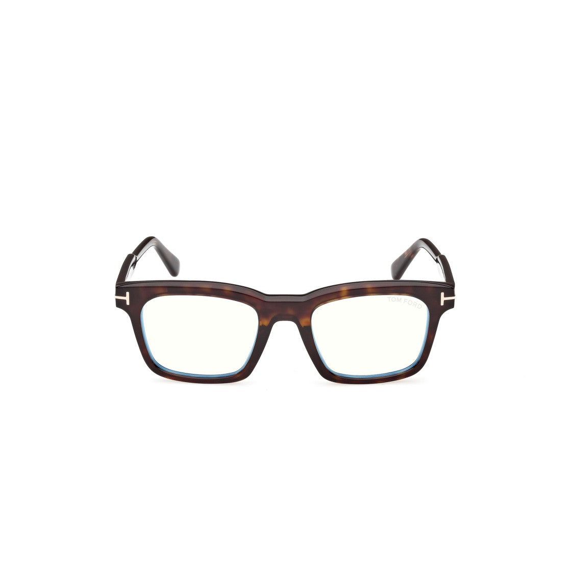 Tom Ford Ft6122-B Bold Rectangular Tortoiseshell Acetate Eyeglasses