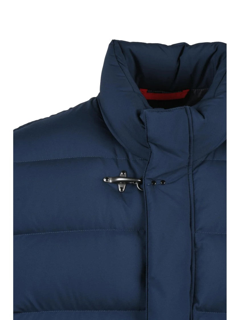 Fay Blue Quilted Down-Filled Polyester Vest