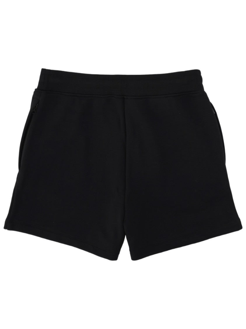 Moschino Teddy Playful Teddy Bear Graphic Cotton Shorts