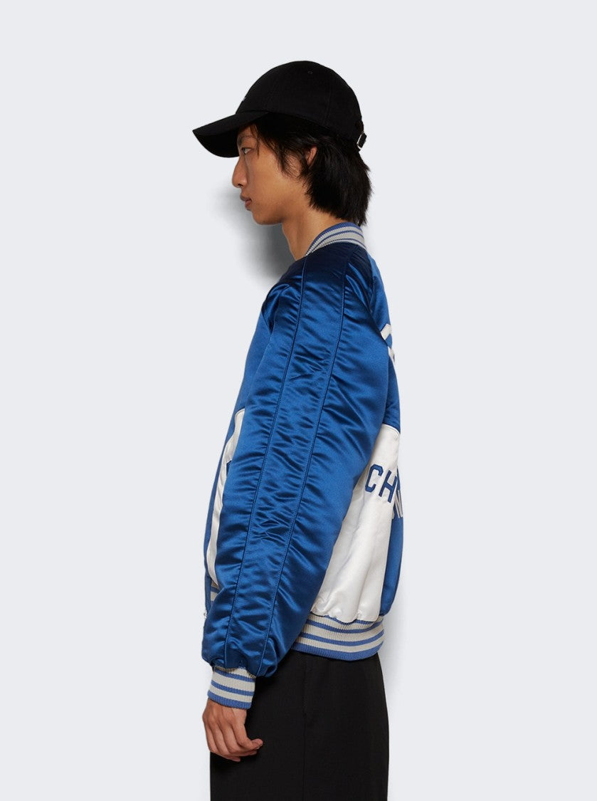 Rhude Chamonix Ski Souvenir Bomber Jacker Blue