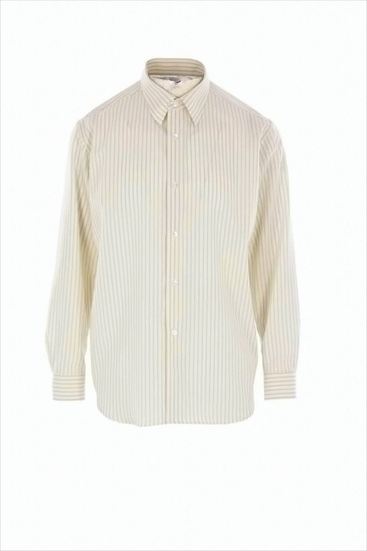 Auralee Wool Long-Sleeve Shirt