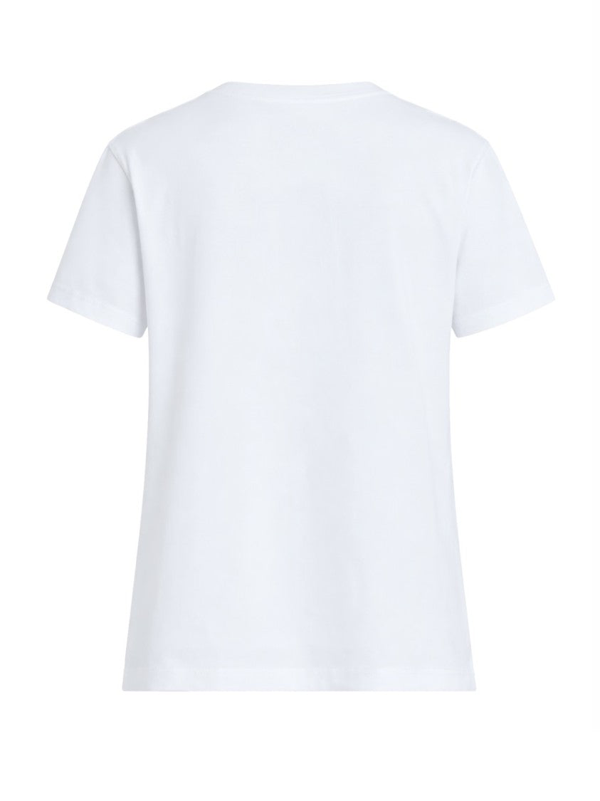 Patou Logo Print Crew Neck Regular T-Shirt