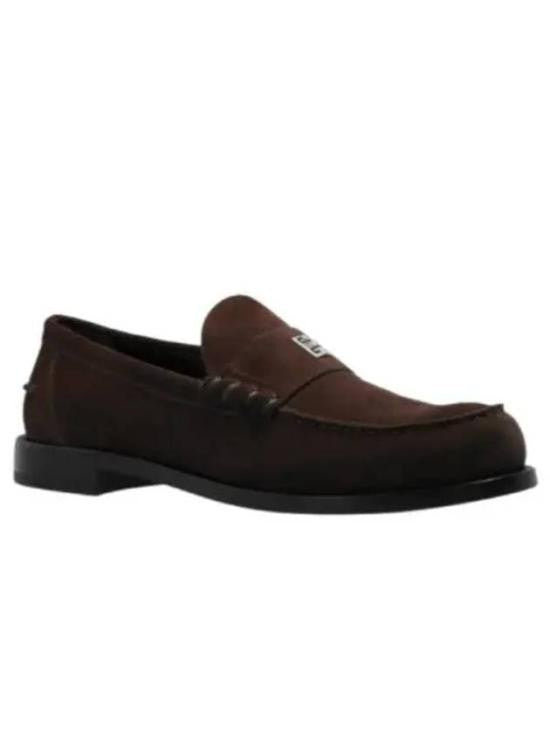 Givenchy Calf Leather Loafers With Minimalist Design And Logo Accents