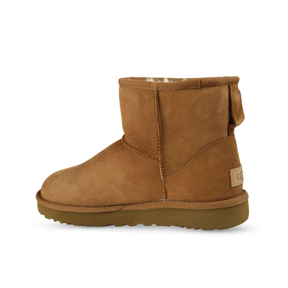 Ugg Mini Shearling-Lined Suede Boots