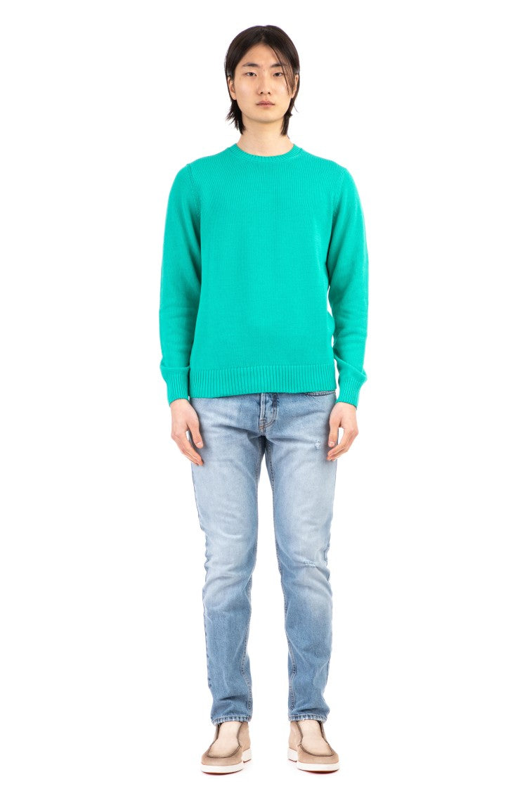 Drumohr Cotton Fine 5 Crewneck Sweater