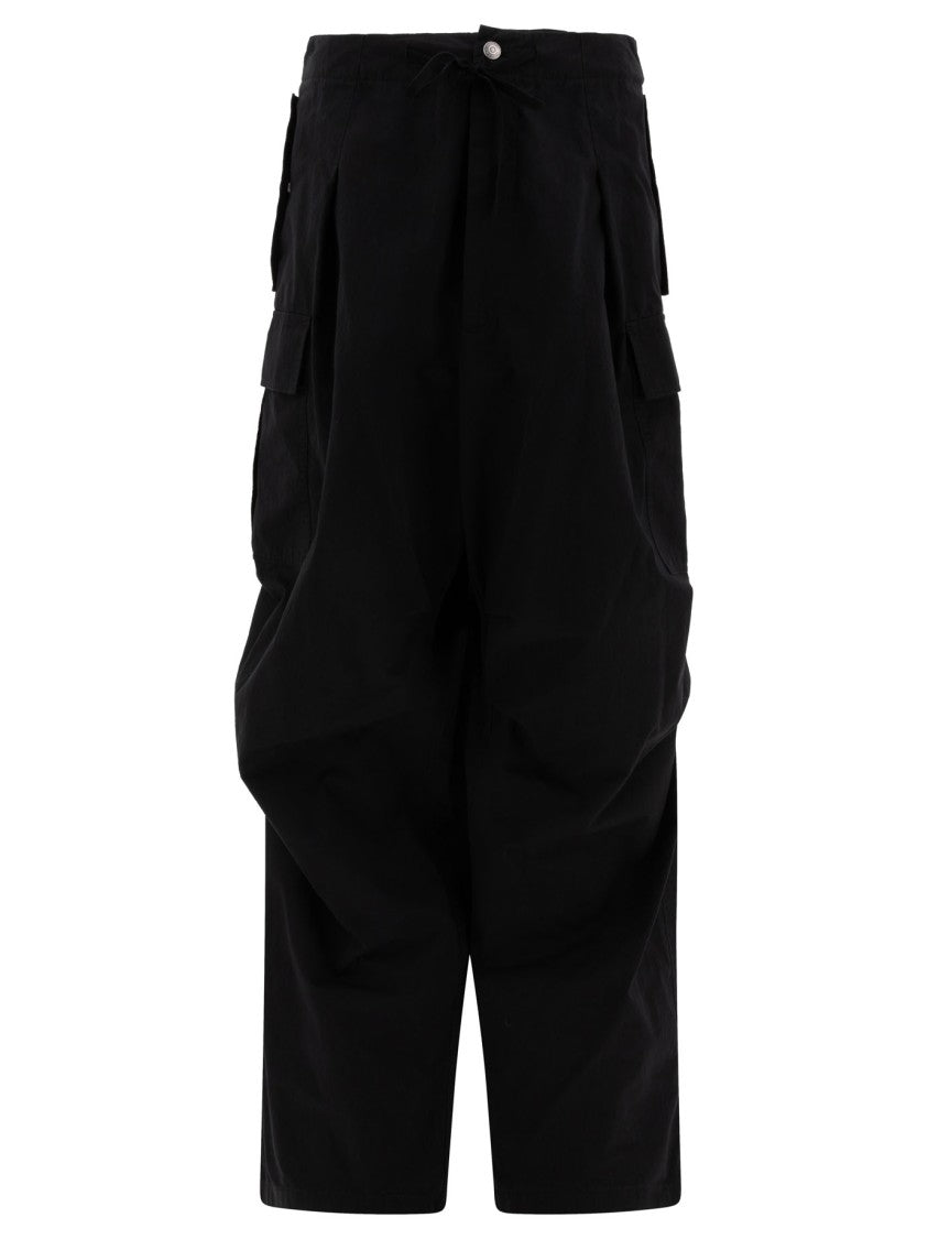 Alexander Mcqueen Pleated Cargo Trousers