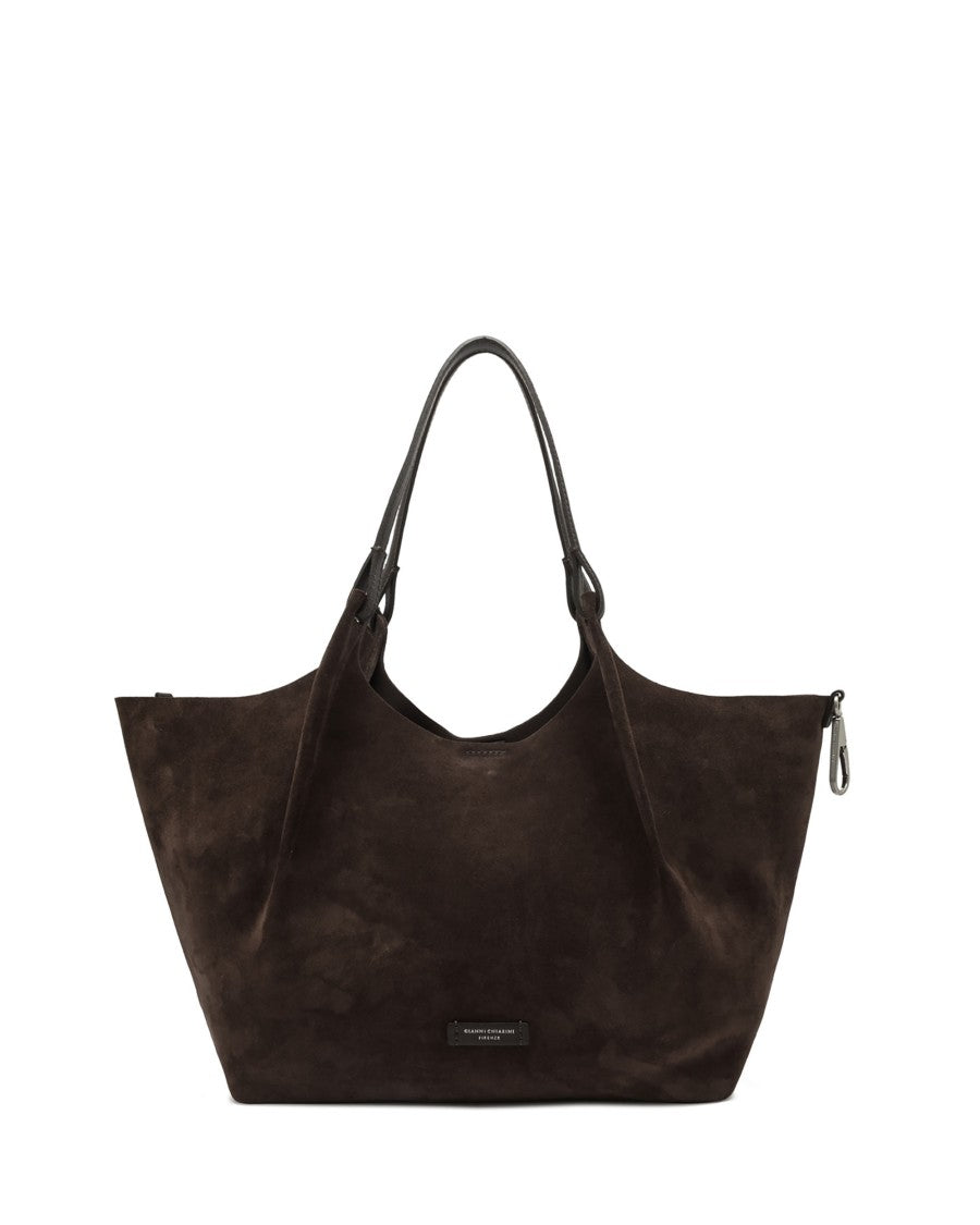 Gianni Chiarini Dua Shoulder Bag Crafted From Soft Suede Leather