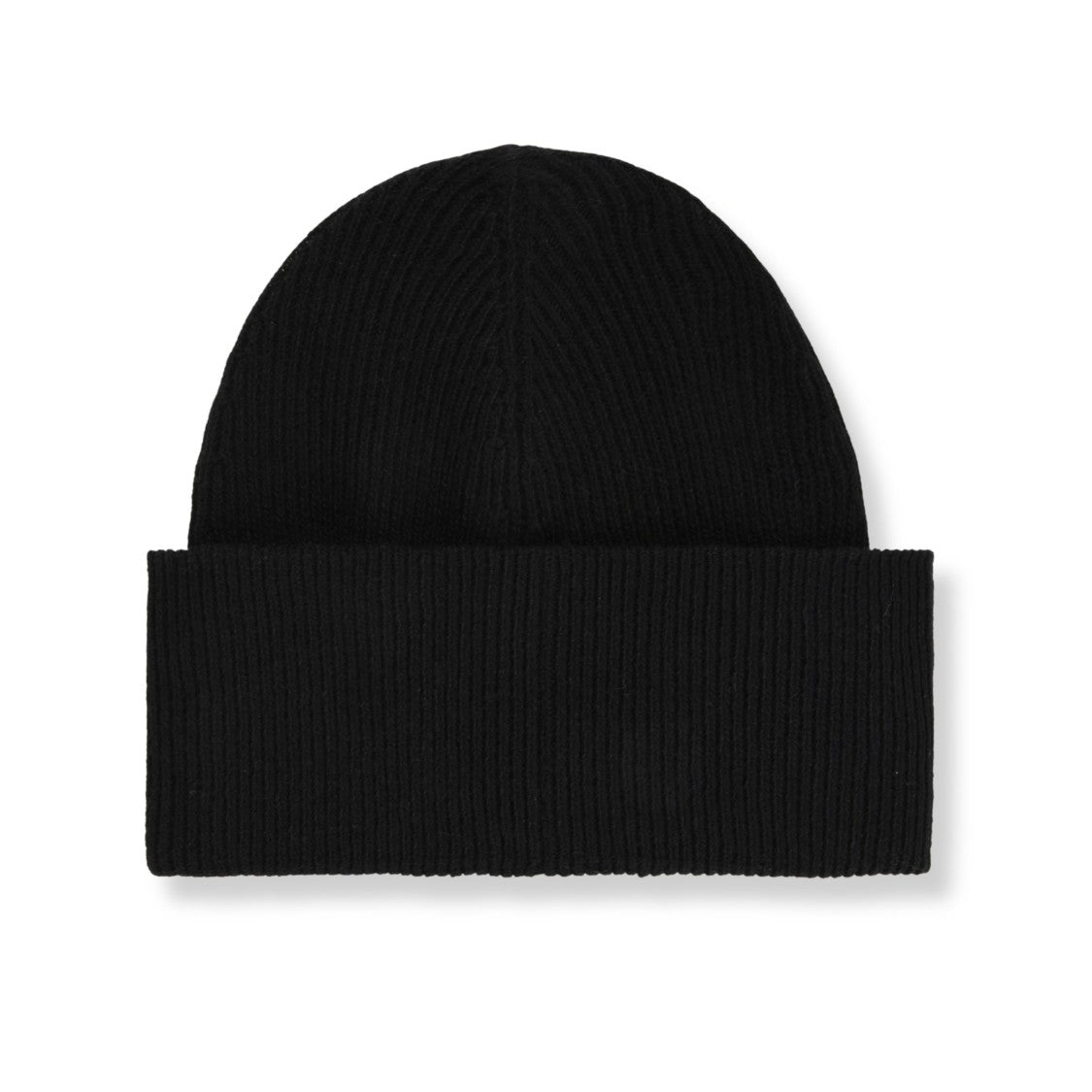 Mm6 By Maison Margiela Ribbed Beanie With Logo Tag