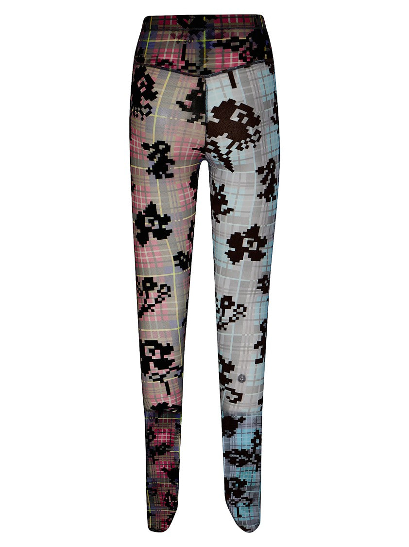 Chopova Lowena Bunny Party Mesh Leggings