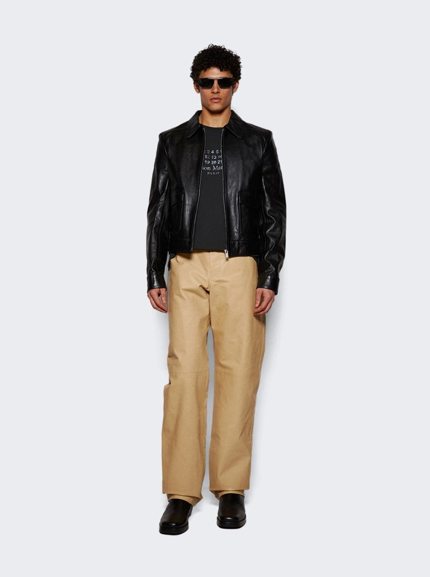 Maison Margiela Logo Tee Washed Black