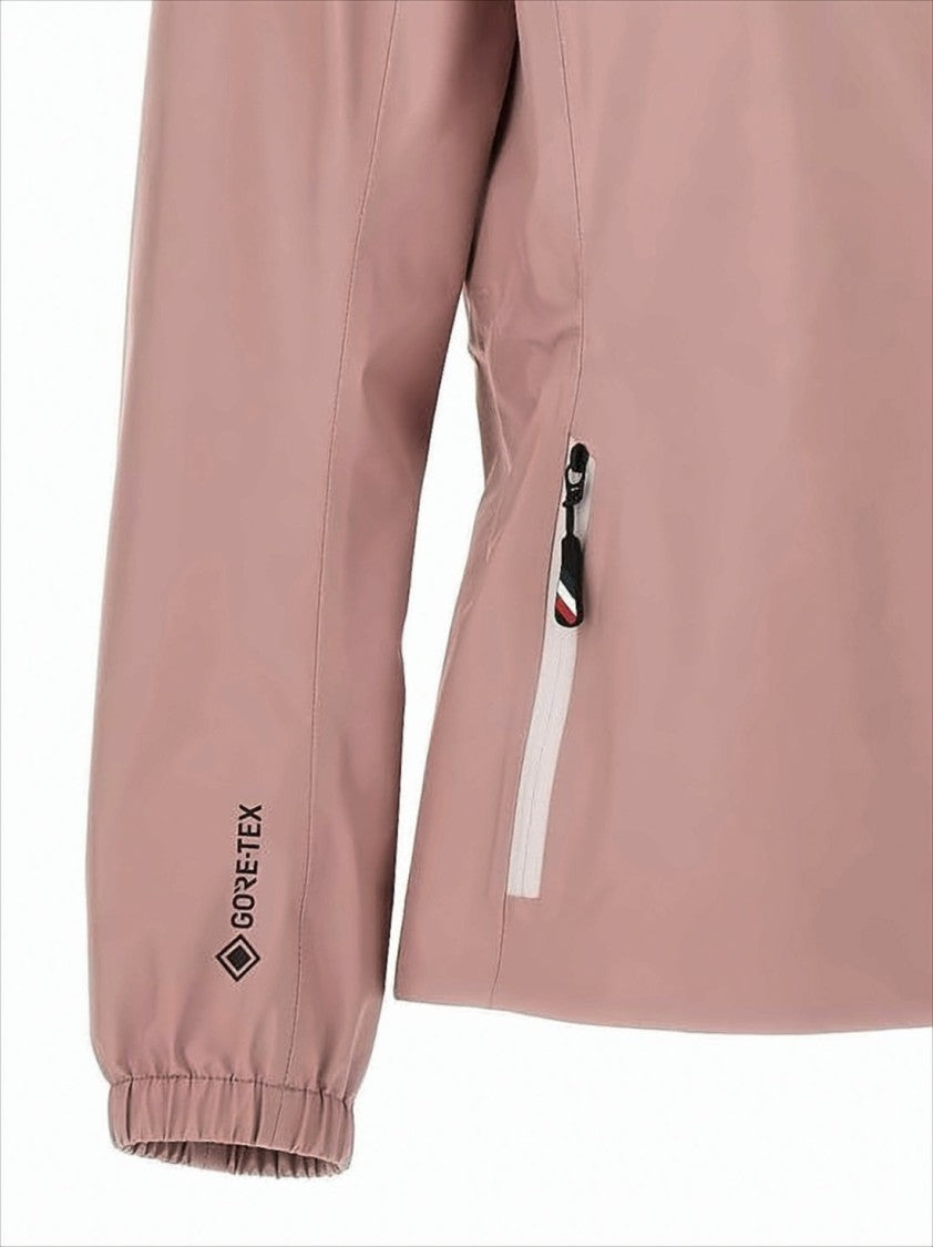 Moncler Smooth Matte Finish Pink Moncler Jacket