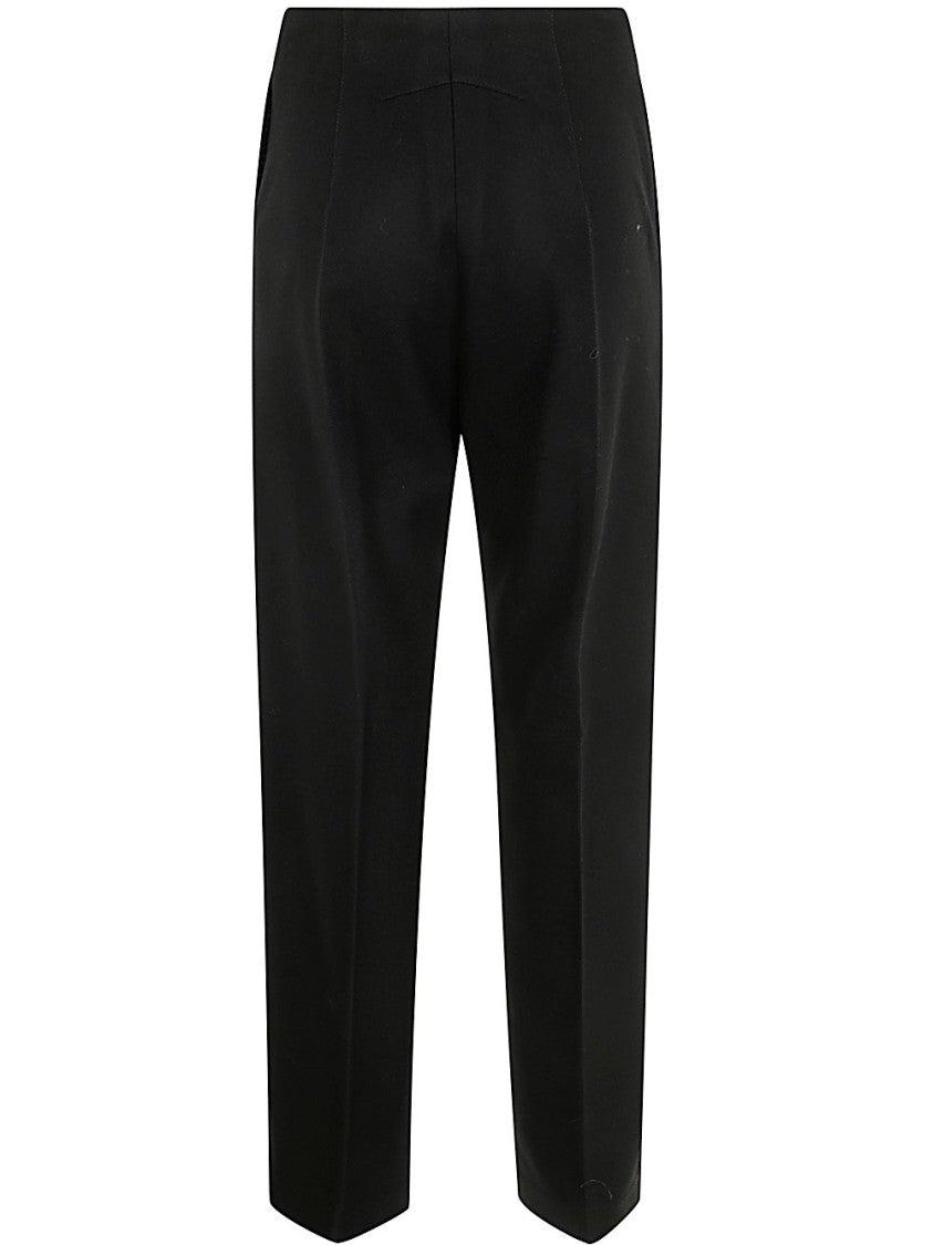 Patou Sustainable Wool And Cashmere Straight Fit Trousers