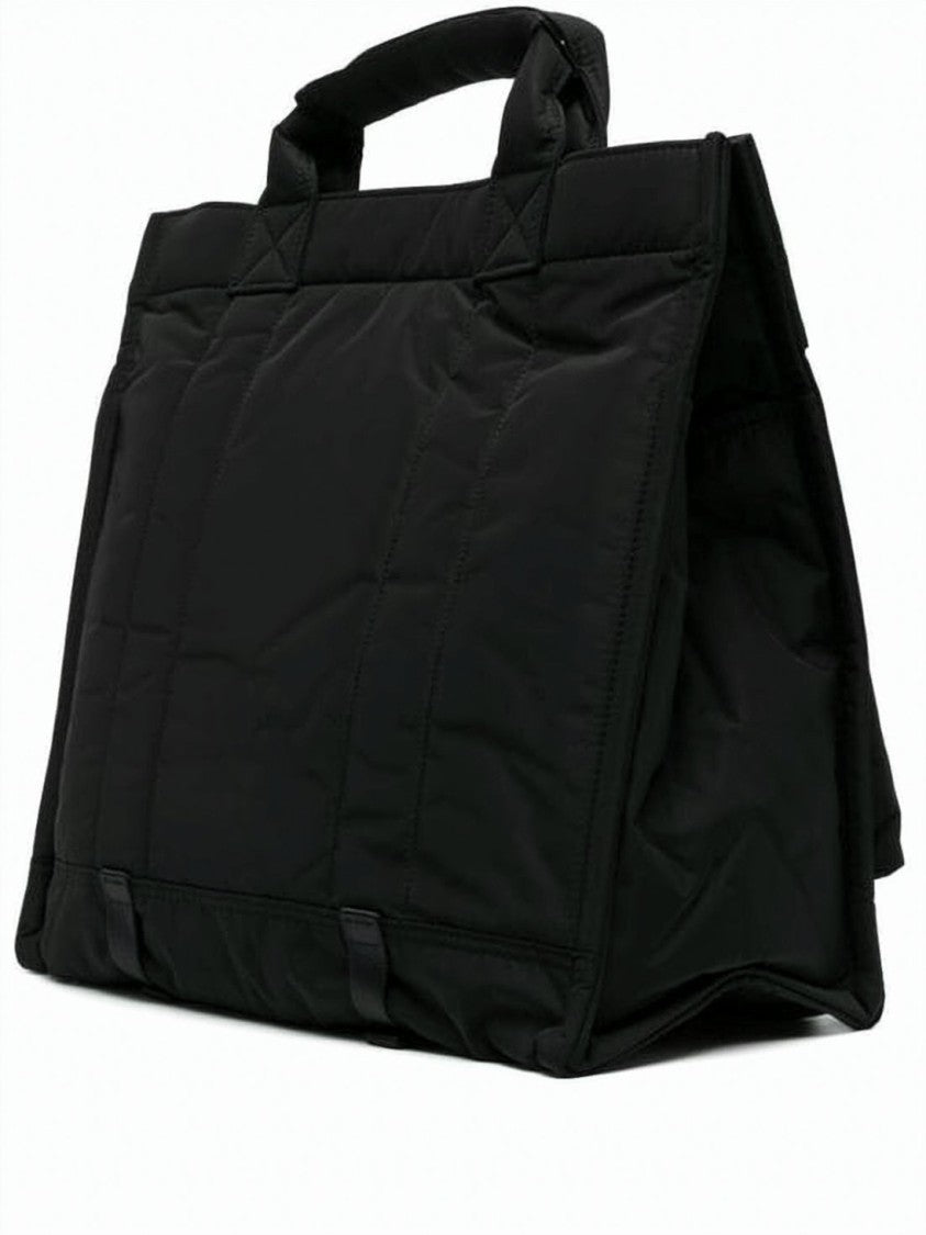 Porter Structured Nylon Tote Bag With Adjustable Shoulder Strap