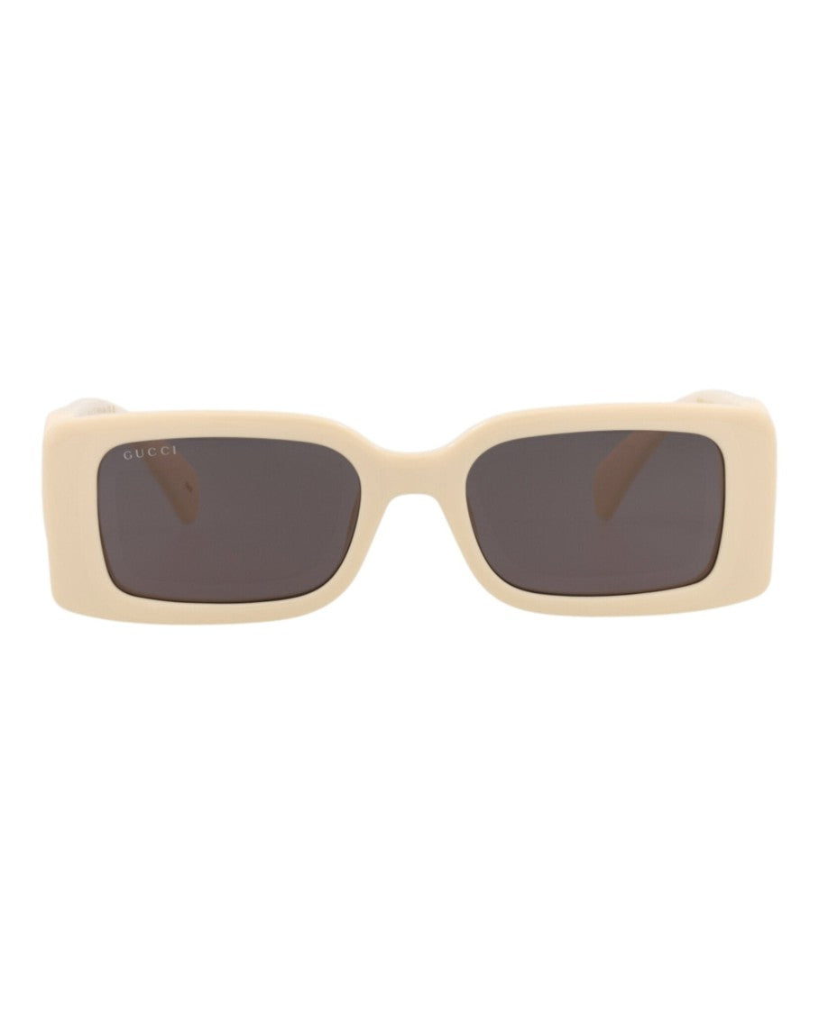 Gucci Square-Frame Injection Sunglasses