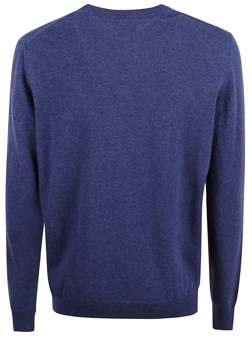 Woolrich Classic Crew Neck Sweater In Soft Wool