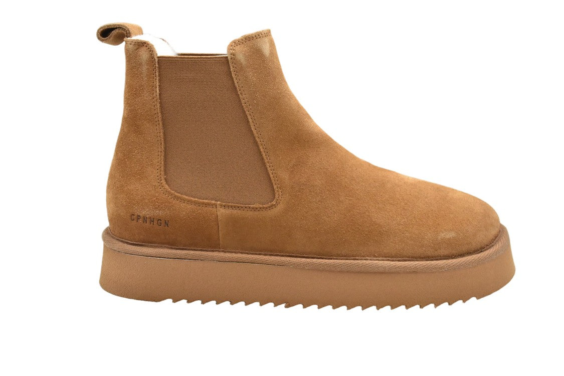 Copenhagen Studios Brandy Suede Platform Ankle Boots