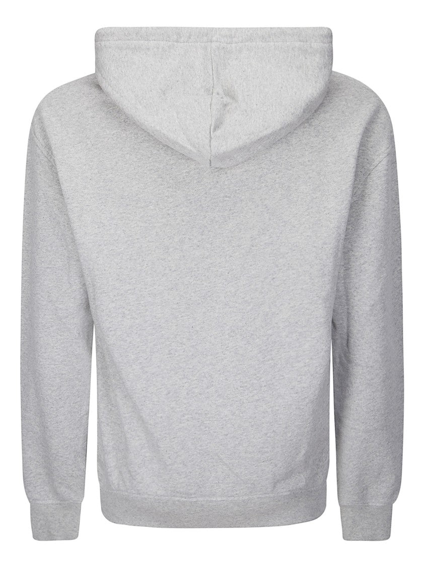 Icecream White Crystal Running Dog Popover Hoodie