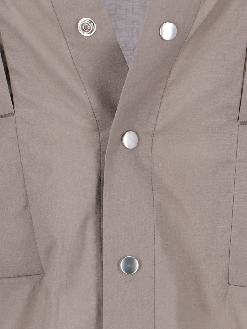 Rick Owens Larry' Shirt – Taupe