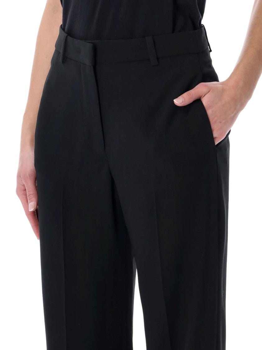 Isabel Marant Black Noanda Tailored Straight-Leg Pants