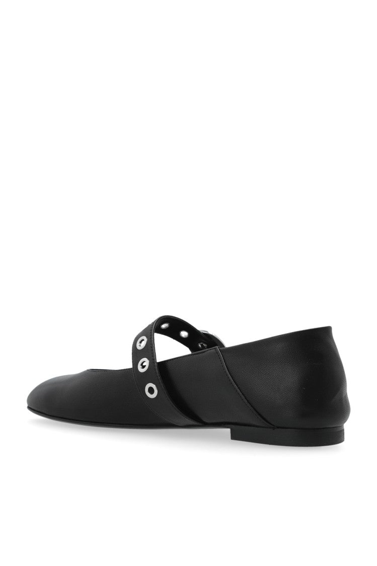 Stuart Weitzman Mary Jane'" Ballerina Flats
