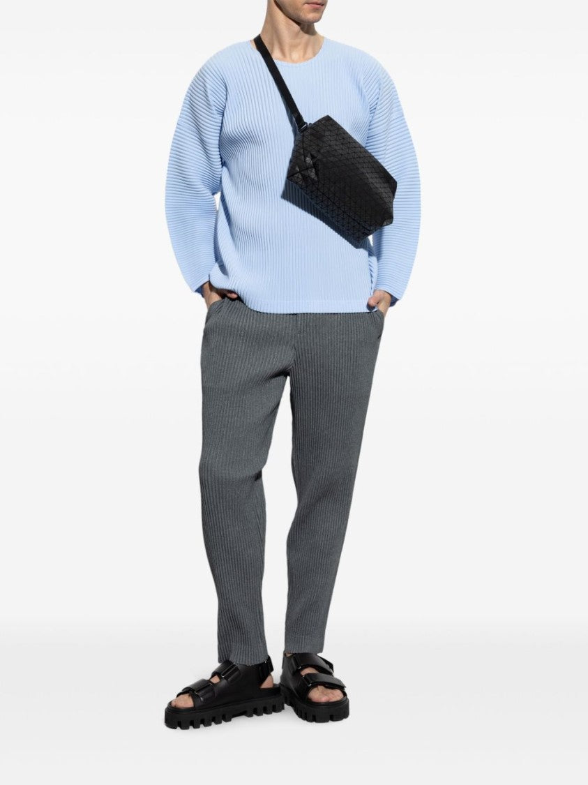 Homme Plissé Issey Miyake Pleated Trousers With Elasticated Waistband