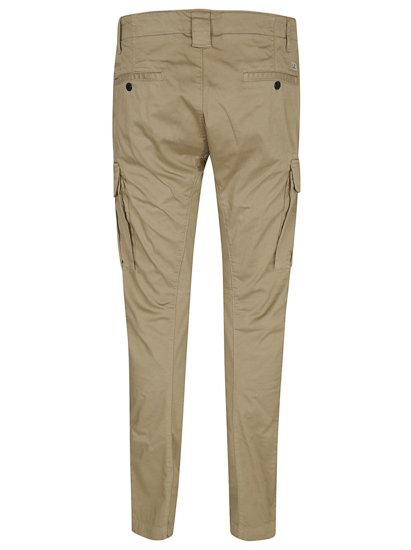 C.P. Company Ergonomic Fit Cargo Pants In Stretch Cotton Sateen
