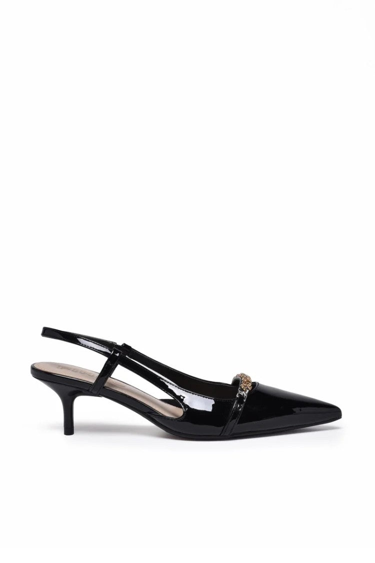 Pinko Patent Leather Décolleté - Black
