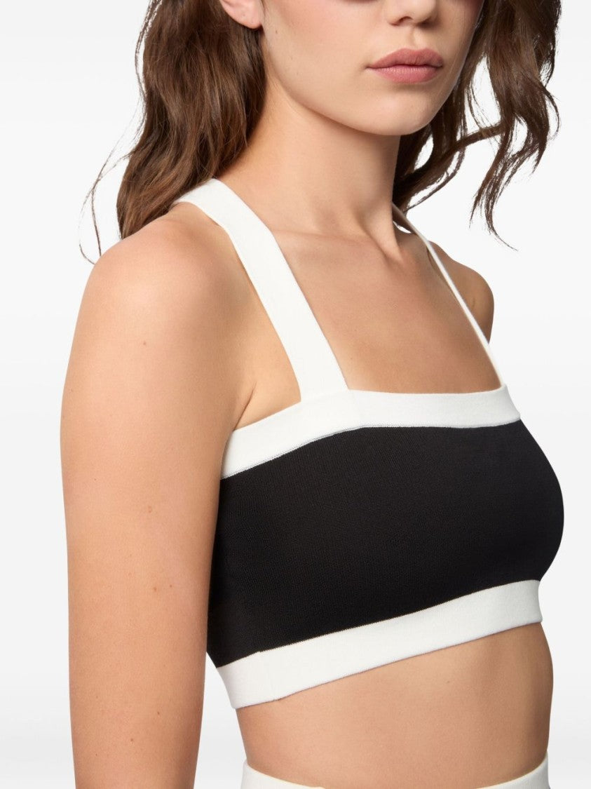 Nina Ricci Cropped Black Top