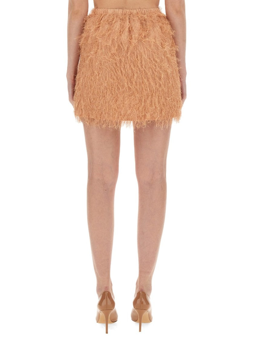 Alysi Frizzy Mini Skirt