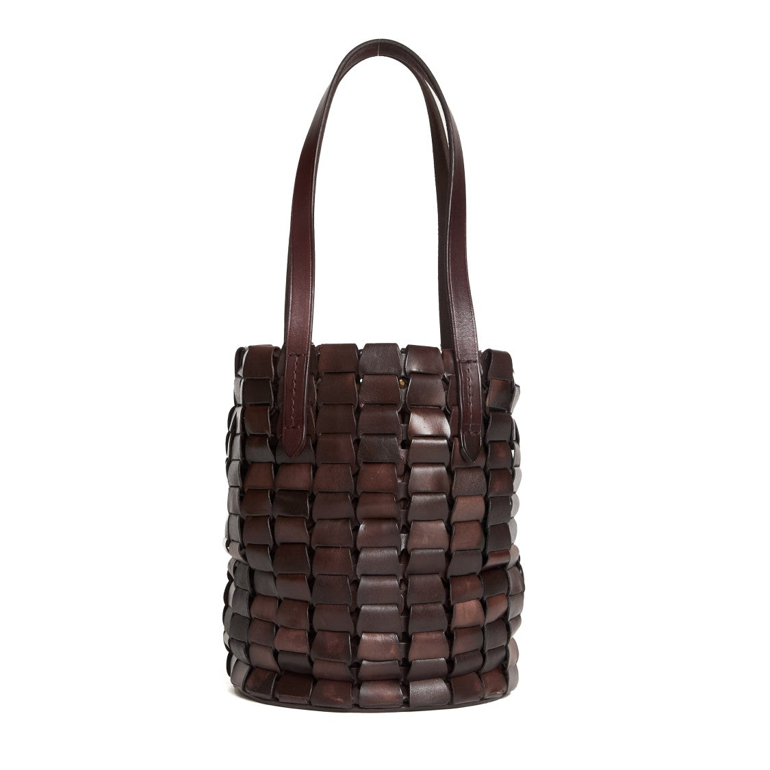 Dragon Diffusion Link Leather Bucket Bag