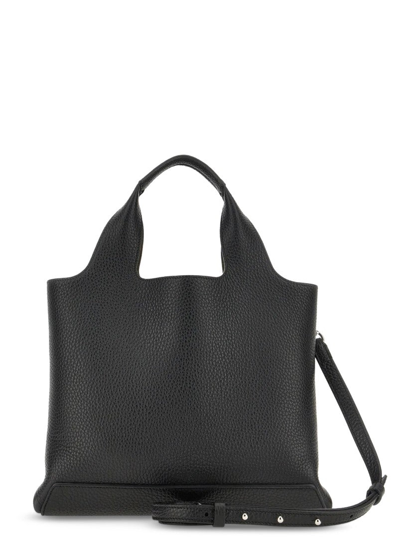 Hogan Textured Leather Tote Bag