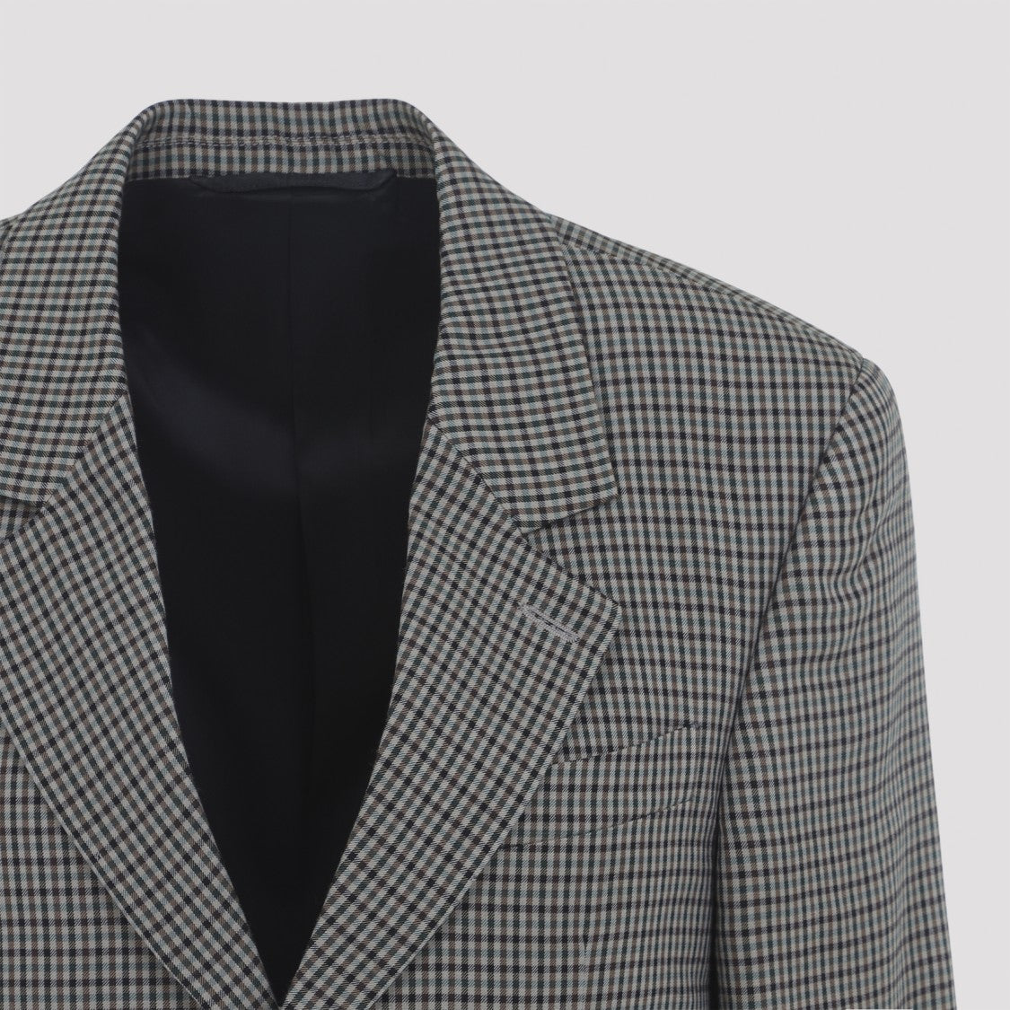 Balenciaga Wrap Tailored Khaki Lyocell Jacket