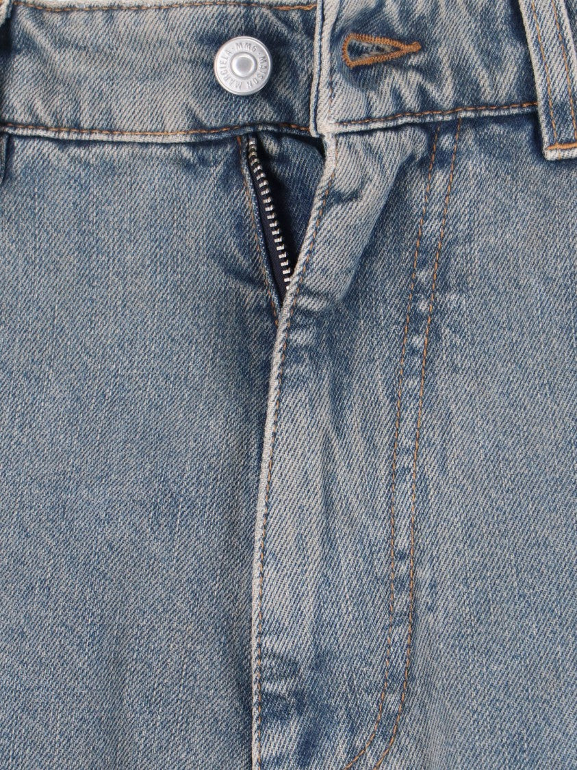 Mm6 By Maison Margiela Wide Jeans – Light Blue
