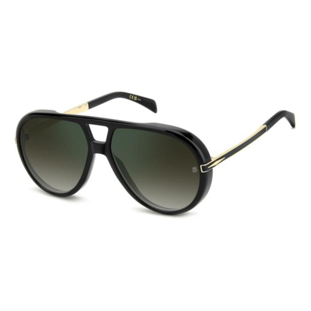 David Beckham Db 99/Voyager Bold Aviator Sunglasses