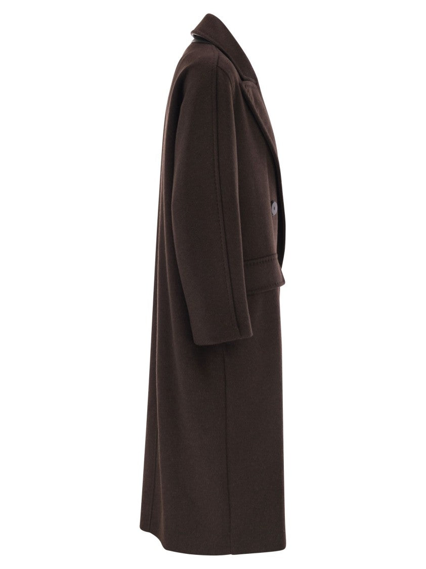 Max Mara Angus - Men's Oversized Coat In Cashmere-Alpaca And Wool