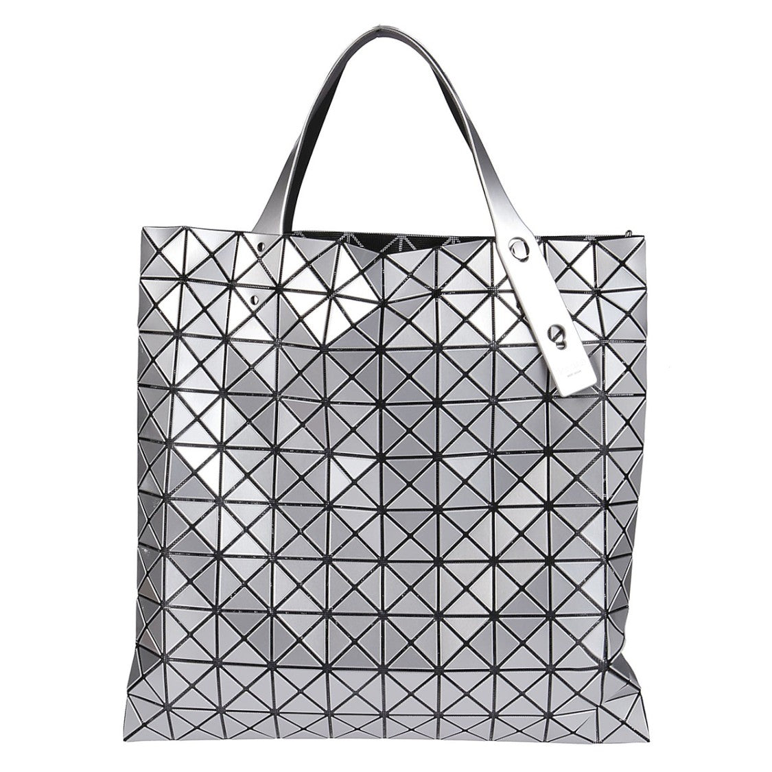 Bao Bao Issey Miyake Futuristic Geometric Silver Bag